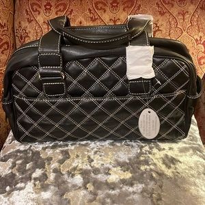 BARR + BARR LEATHER SATCHEL